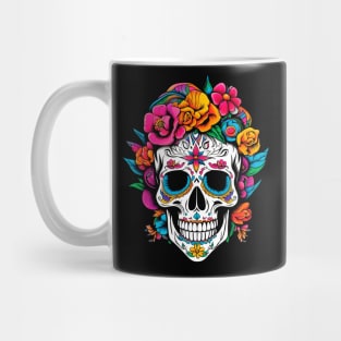 Mexican catrina skull Mug